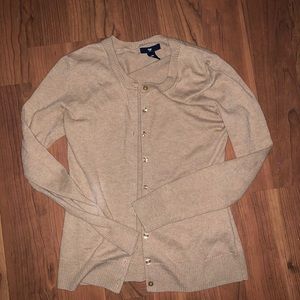beige cardigan